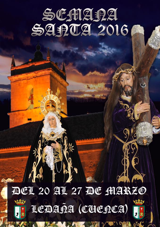 Semana Santa en Ledaña 2016 Ledaña